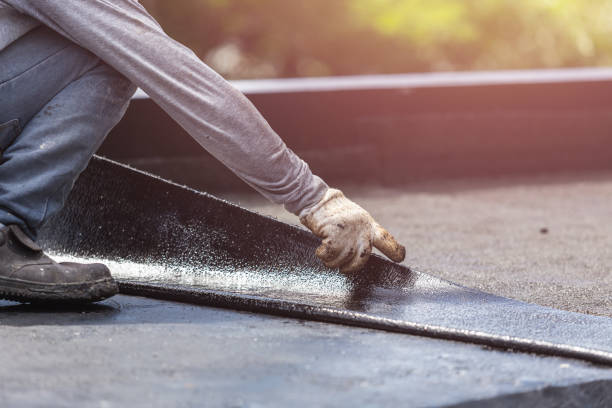 Professional Interior Drainage System technician working in Kensington, MD
